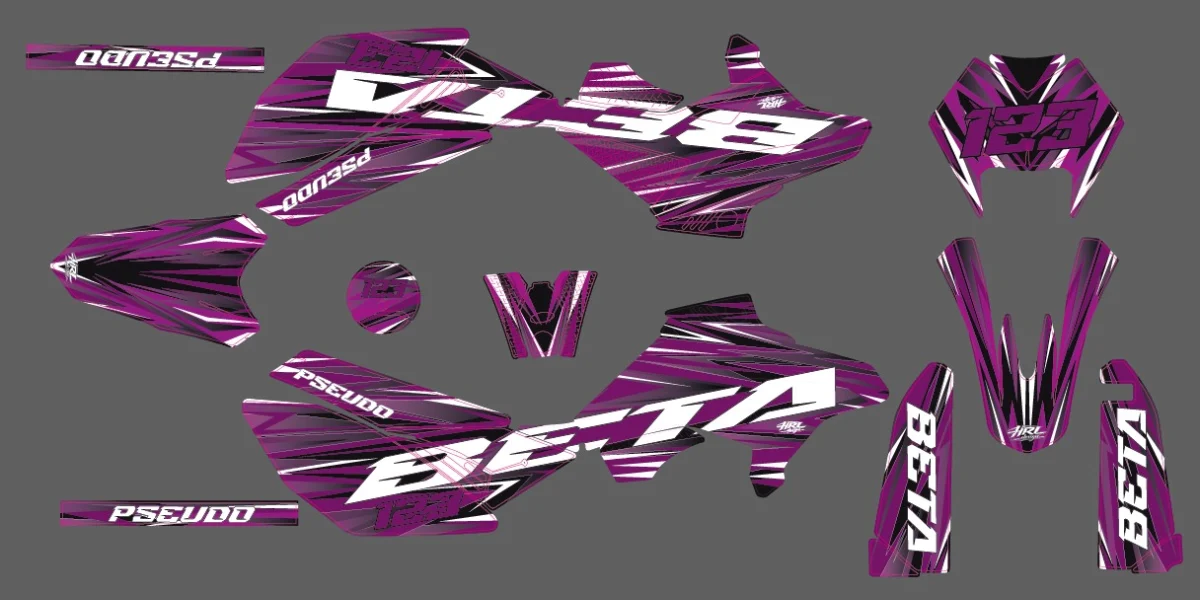 Kit déco Design 03 violet