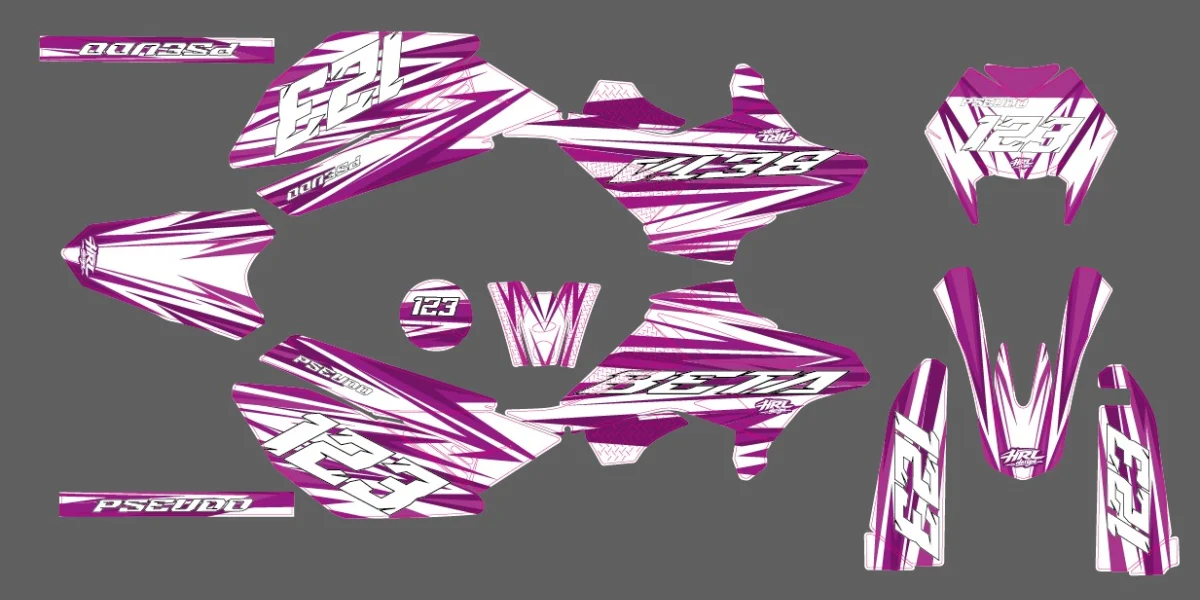 Kit déco Design 04 violet